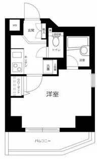 エル・ドゥーチェ本所吾妻橋【3階】の間取り