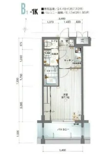 サヴォイテンジンクォーター【7階】の間取り