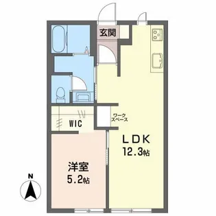 サンハイム【1階】の間取り