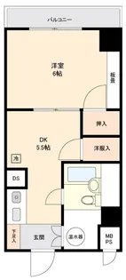 ドルミ錦糸町・大興ビル【3階】の間取り