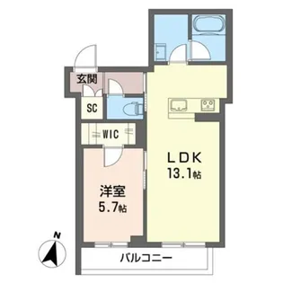 アンビエラIV【3階】の間取り