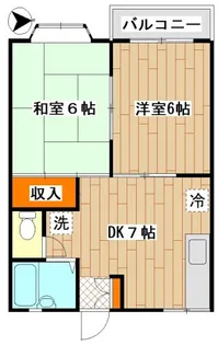 ガーデンアゼリア【2階】の間取り