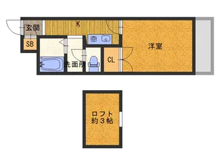 ハートフル21【3階】の間取り