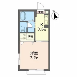 シャーメゾン・エム【1階】の間取り