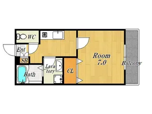 レオーネ【1階】の間取り