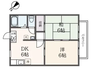 クレストM寺尾北【3階】の間取り