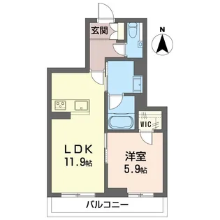 【新築】シャーメゾン獅子ヶ谷【SHM】【1階】の間取り