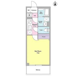 ベルク経堂壱番館【1階】の間取り