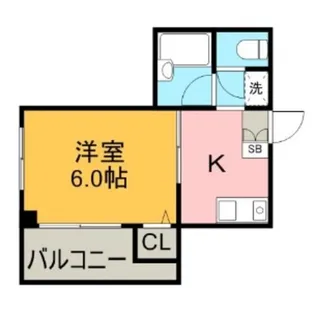 サンシャイン谷津【2階】の間取り