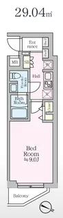 アイル プレミアム赤羽ウエスト【3階】の間取り