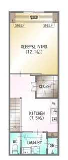 MYHOME RELAXA B【2階】の間取り