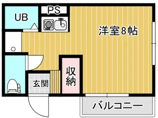サクラメント日吉【3階】の間取り