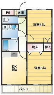 相川マンション【1階】の間取り
