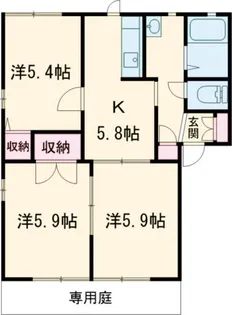 Chic Famille A棟【1階】の間取り