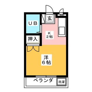 ファミールエイト【2階】の間取り