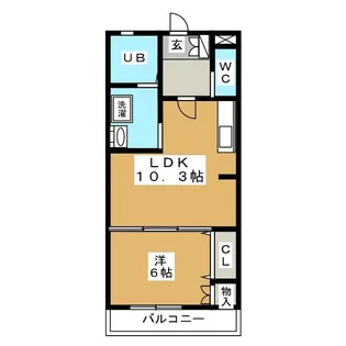 Sepia Court F【1階】の間取り