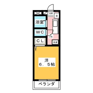 フォレストK2【2階】の間取り