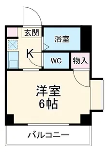 コリーヌ千里【3階】の間取り