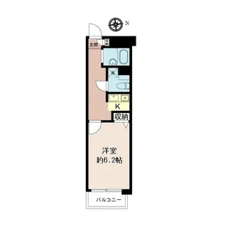 プラザ飯田橋【3階】の間取り