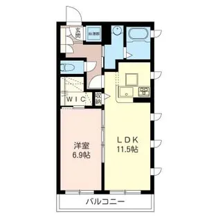マストライフ松戸1【1階】の間取り
