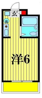 パークヴィラ千人町【3階】の間取り