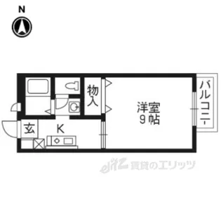 メゾンアクシス【1階】の間取り