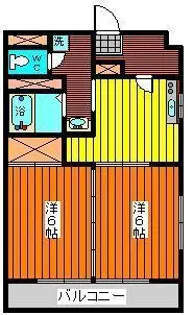 レジデンス堀反【3階】の間取り