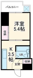 アワノビル【2階】の間取り