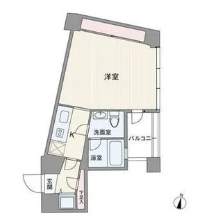ビクセルお茶の水【3階】の間取り