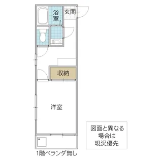 ヒトミコーポ【1階】の間取り