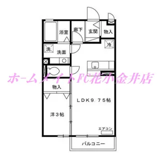 サンクレアIII棟【2階】の間取り