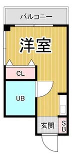 ジャルダン宝塚弐番館【2階】の間取り
