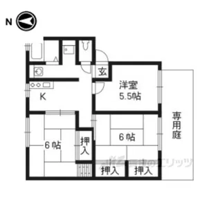 ソファレーM【1階】の間取り