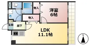 エンブレム梅本【2階】の間取り