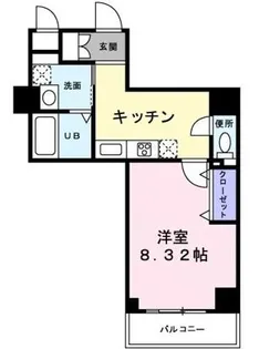 ニューキャピタルビルN【4階】の間取り