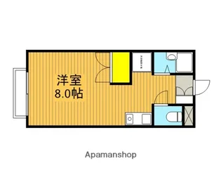 初山ハイツ【2階】の間取り