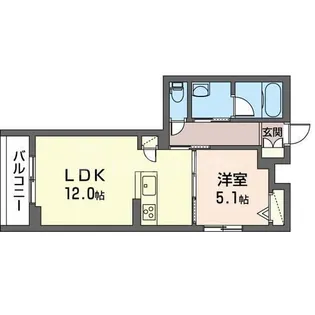 LA ELPEACE【1階】の間取り