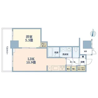 イーストコア曳舟一番館【20階】の間取り