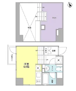 マルシュ代々木【3階】の間取り