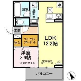 グランフィオレ【1階】の間取り