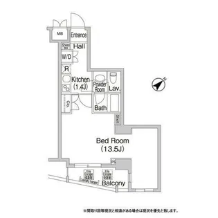 コンフォリア池尻【4階】の間取り