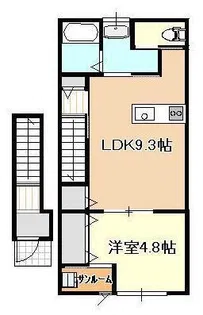 T-CREST青山新町【2階】の間取り