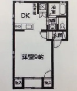 maple heights ( メープルハイツ )【1階】の間取り