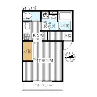Vコート【2階】の間取り