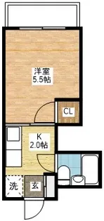 コーポホンダ【3階】の間取り