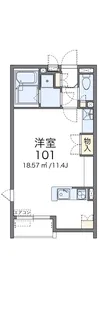 堀内III【2階】の間取り