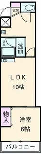 ライブコート安東【3階】の間取り