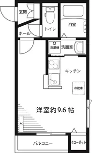 イルパエーゼ【1階】の間取り