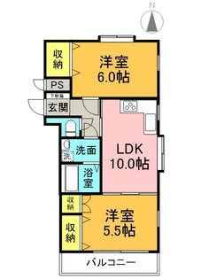 レクエルドI【1階】の間取り