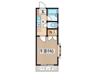 メゾンカムイ【2階】の間取り